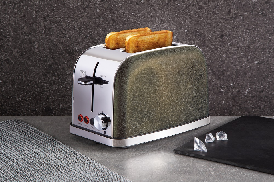 2-Slice Toaster Berlinger Haus BH-9229 Crystal Collection