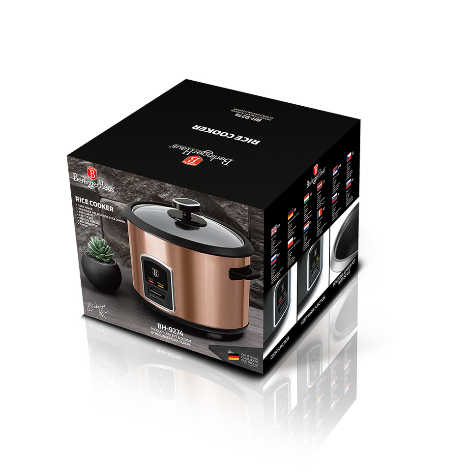 Electric rice cooker Berlinger Haus BH9274 Rose Gold