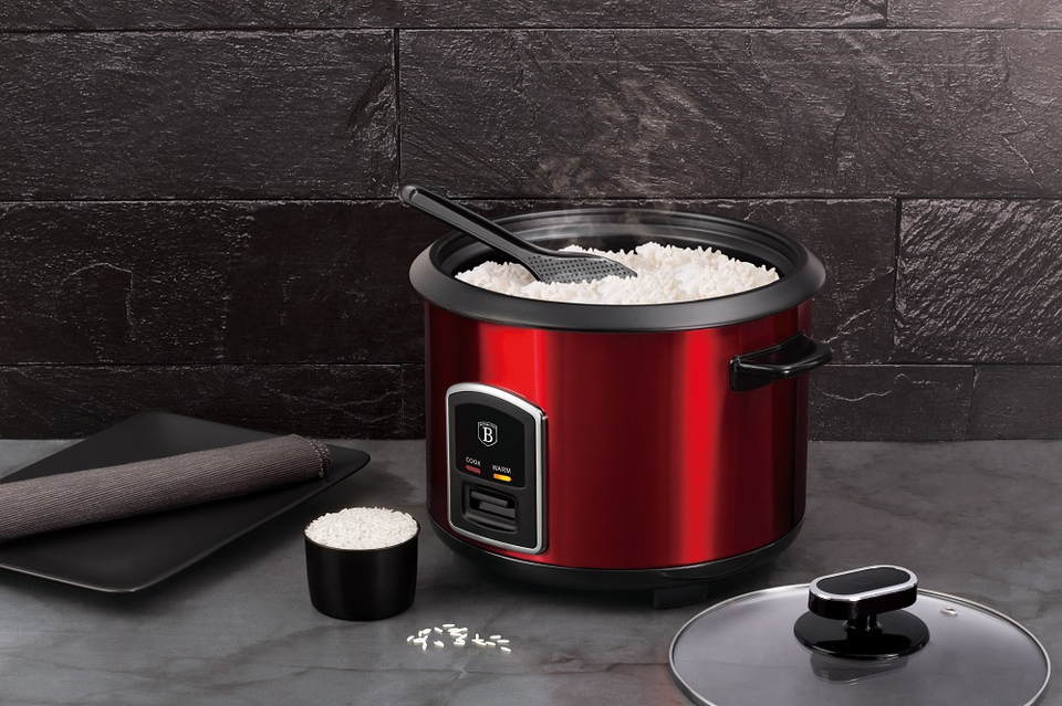 Electric Rice Cooker Berlinger Haus BH9275 Burgundy