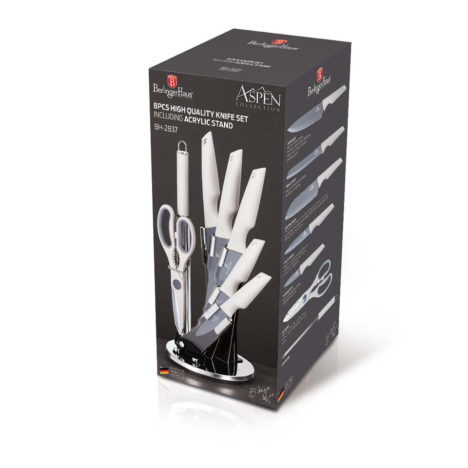 8-Piece Knife Set Berlinger Haus BH-2837 Aspen Collection