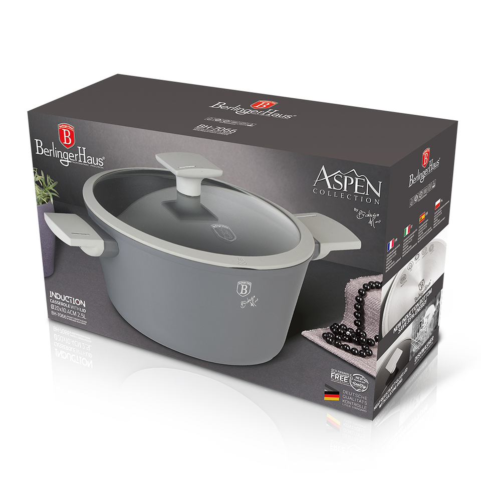 Casserole 20 cm Berlinger Haus BH 7066  Aspen Collection