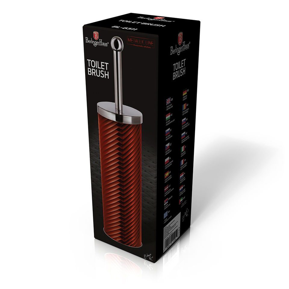 Toilet Brush Berlinger Haus BH 6511 Burgundy Edition