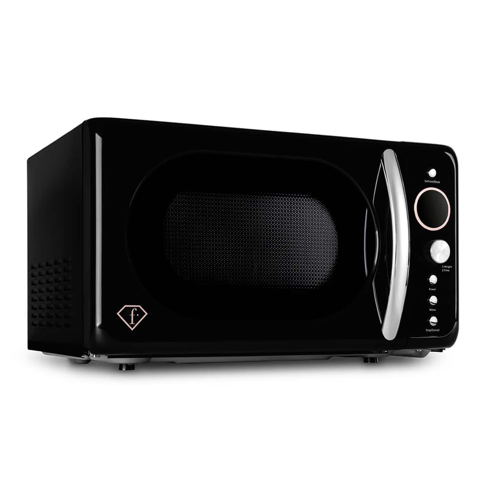 Digital Microwave Oven 20L – Black–Rose Gold | Fashion by Berlinger Haus | FTV0121