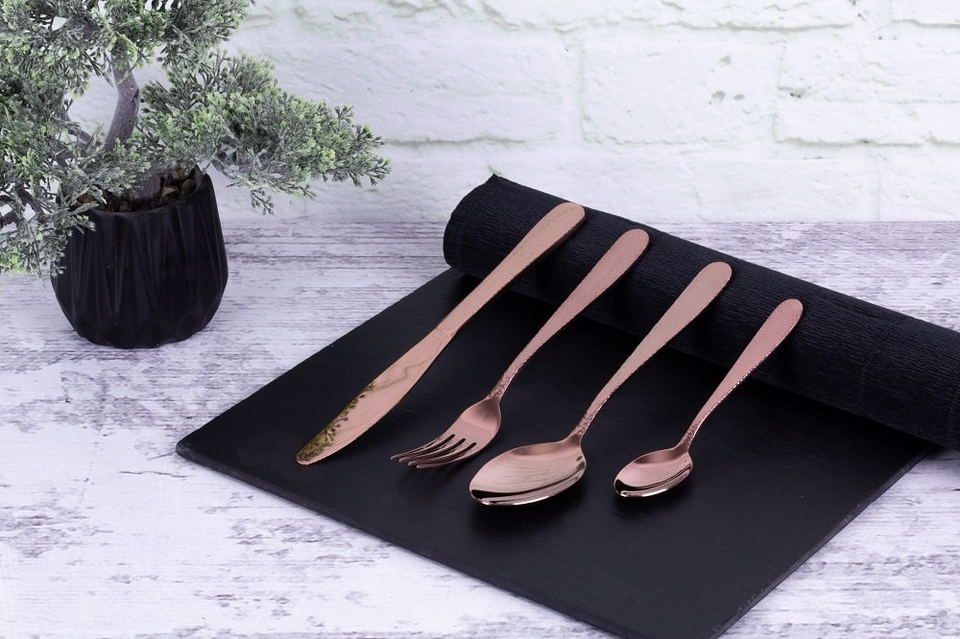 24-Piece Cutlery Set Berlinger Haus BH/2619 Rose Gold