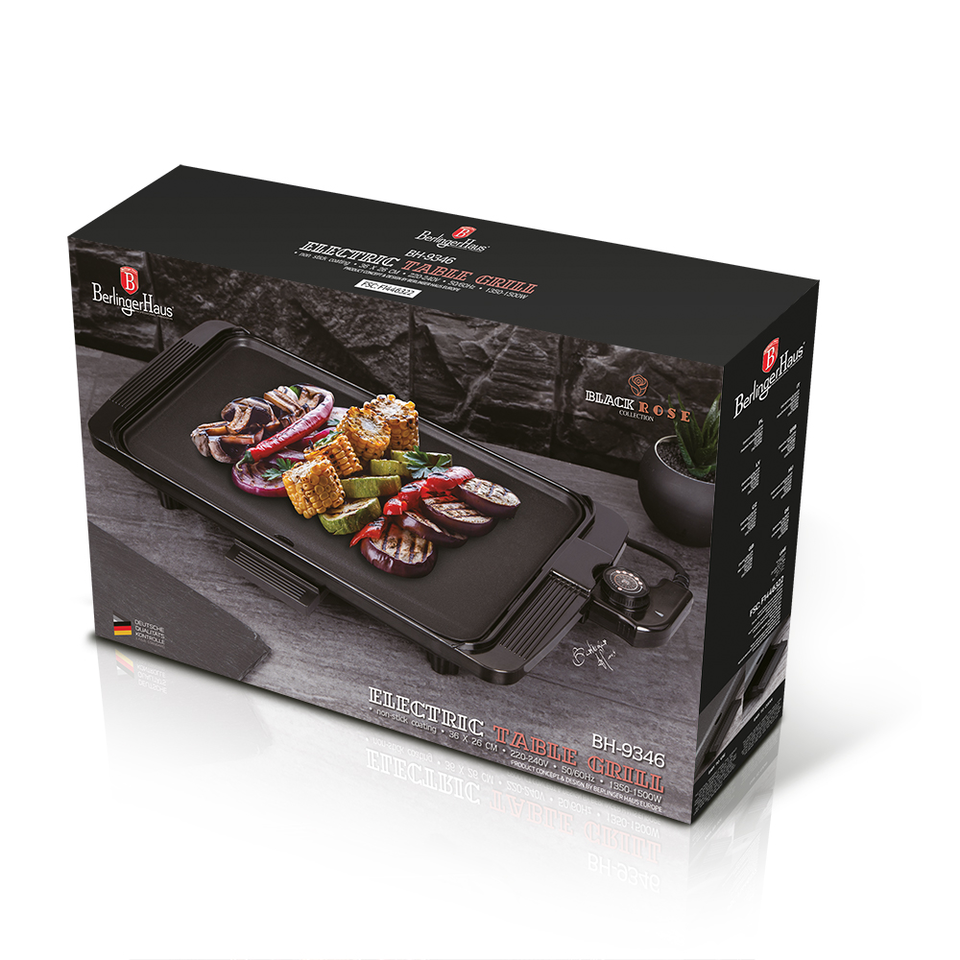 Electric grill Berlinger Haus BH 9346 Black Rose