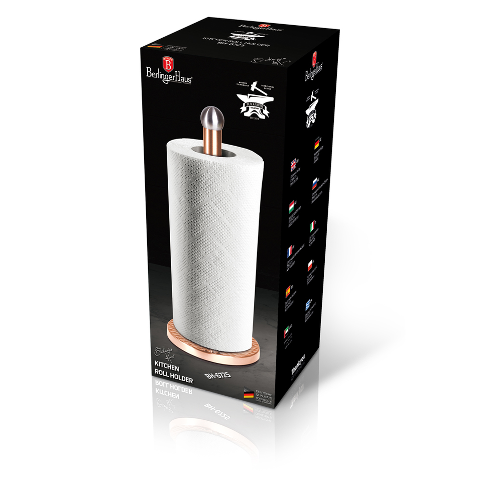 Kitchen Roll Holder Berlinger Haus BH-6725 Rose Gold Collection