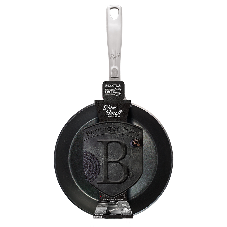 Frying Pan 24 cm Berlinger Haus BH-6649 Shine Basalt