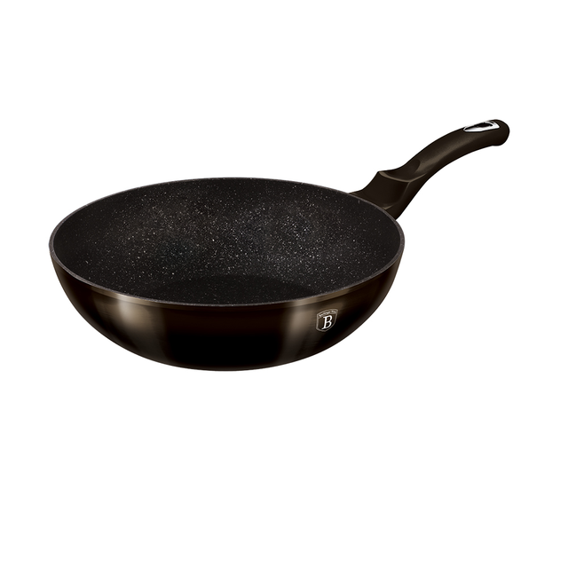 Asian cooking pan 28 cm Berlinger Haus BH-6610 Black