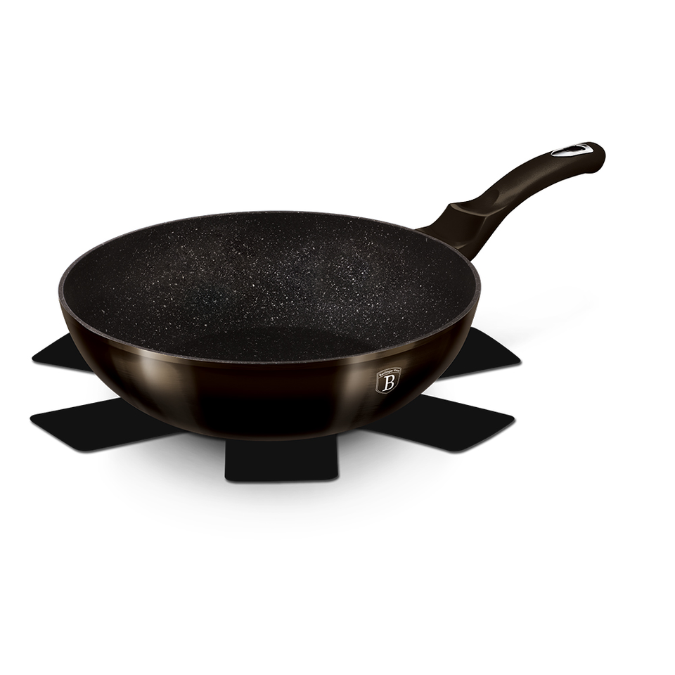 Asian cooking pan 28 cm Berlinger Haus BH-6610 Black