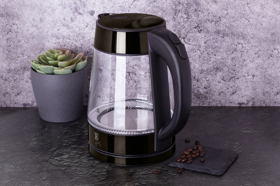 Electric glass kettle Berlinger Haus BH / 9125 Shiny Black