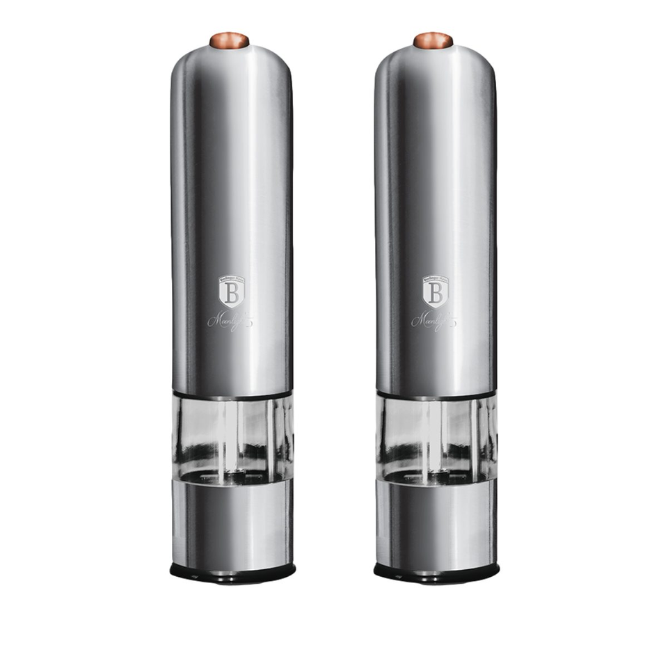 Electric Salt & Pepper Mill Set Berlinger Haus BH-9114 Moonlight Collection