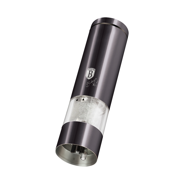 Electric Salt & Pepper Mill BH/9295 Carbon Pro Collection Material: Stainless steel Ceramic Grinder Colour: Carbon Batteries: 4 x AA (not included) Elegant design Electric With light
