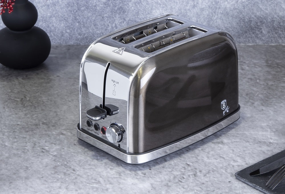 2-Slice Toaster Berlinger Haus BH9395 Shiny Black Collection