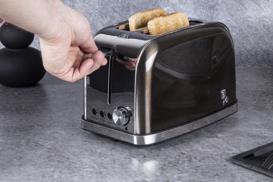 2-Slice Toaster Berlinger Haus BH9395 Shiny Black Collection