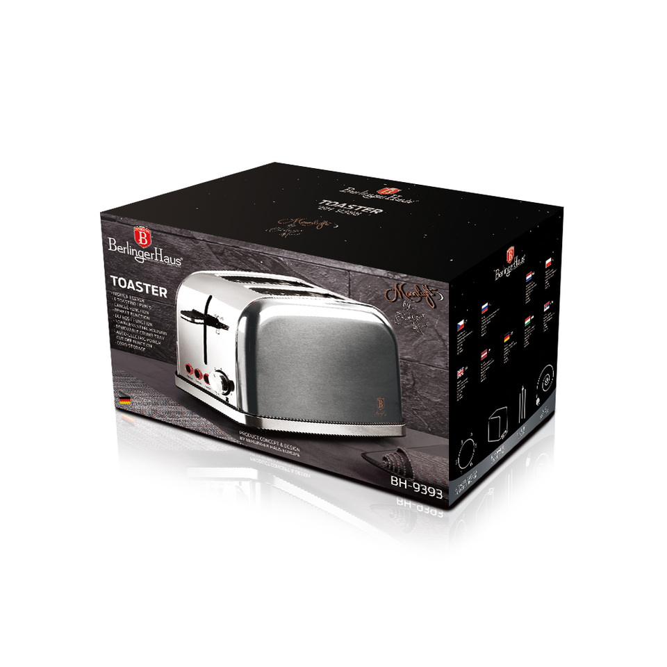 2-Slice Toaster Berlinger Haus BH-9393 Moonlight Collection