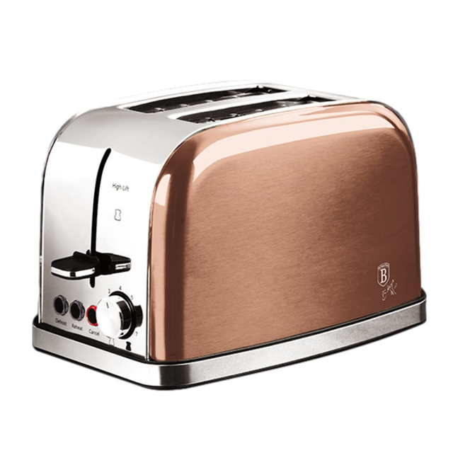 2-Slice Toaster Berlinger Haus BH-9390 Rose Gold Collection