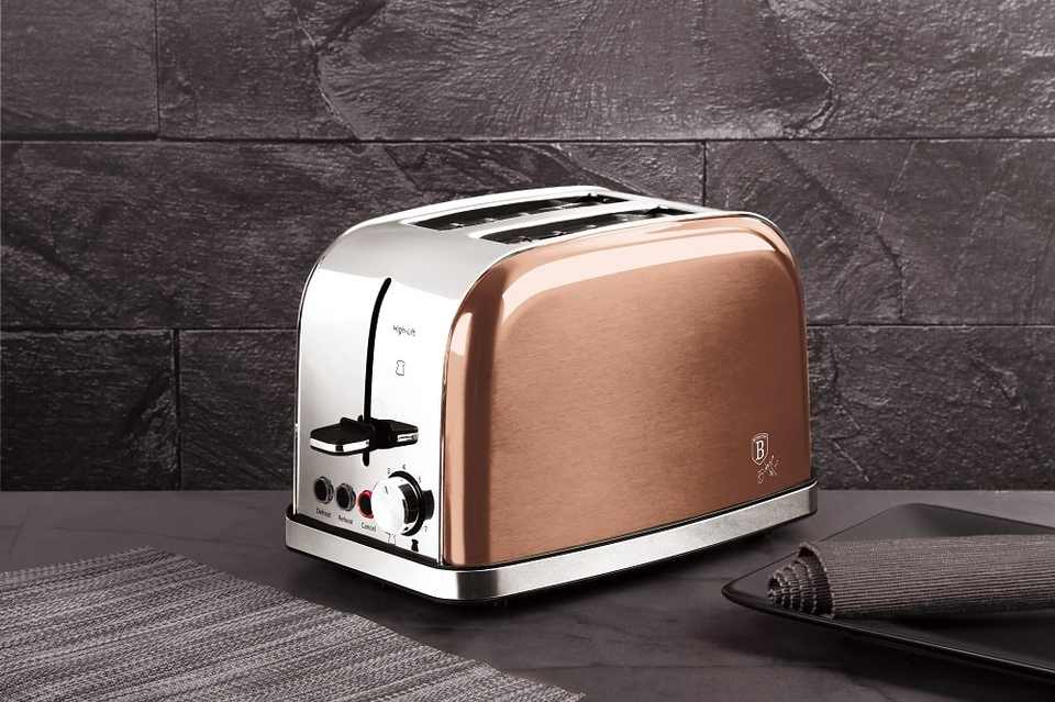 2-Slice Toaster Berlinger Haus BH-9390 Rose Gold Collection