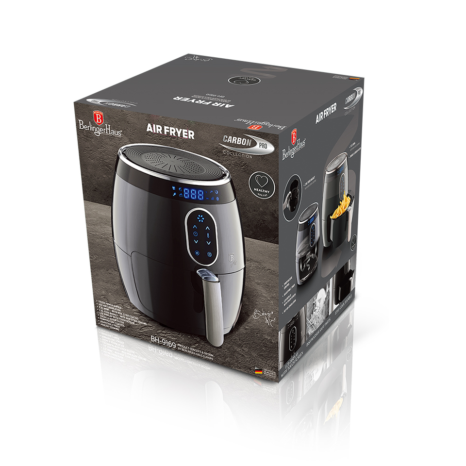 AIR FRYER BERLINGER HAUS BH/9169 CARBON COLLECTION
