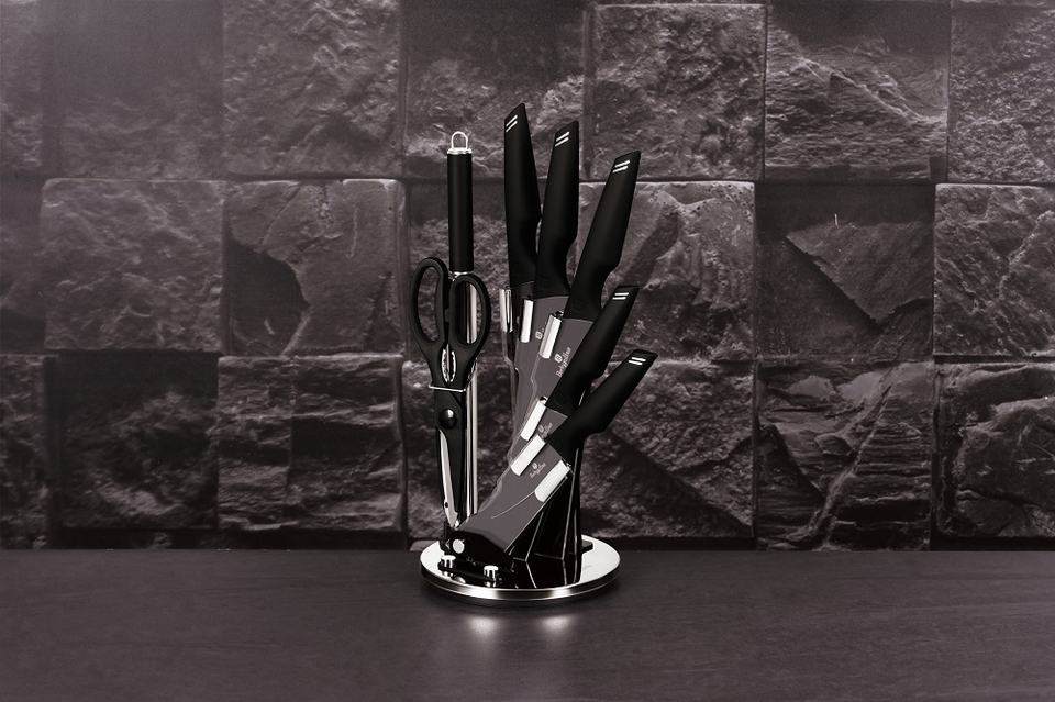 8-Piece Knife Set Berlinger Haus BH-2693 Black  Collection