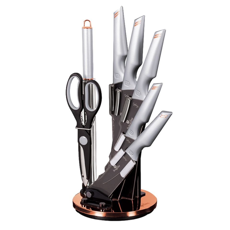 8-Piece Knife Set Berlinger Haus BH-2588 Moonligt Collection