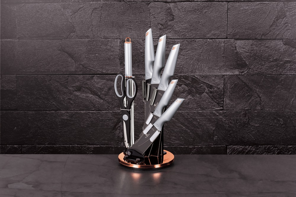 8-Piece Knife Set Berlinger Haus BH-2588 Moonligt Collection