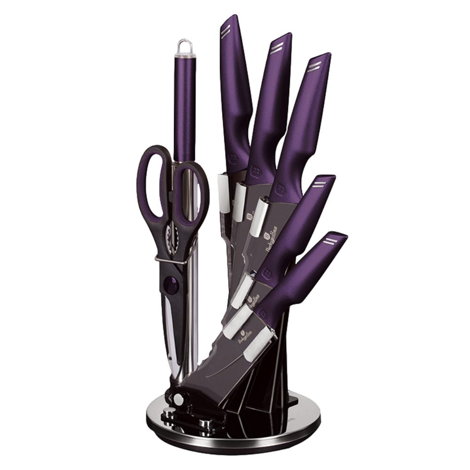 8-Piece Knife Set Berlinger Haus BH-2587 Purple Collection