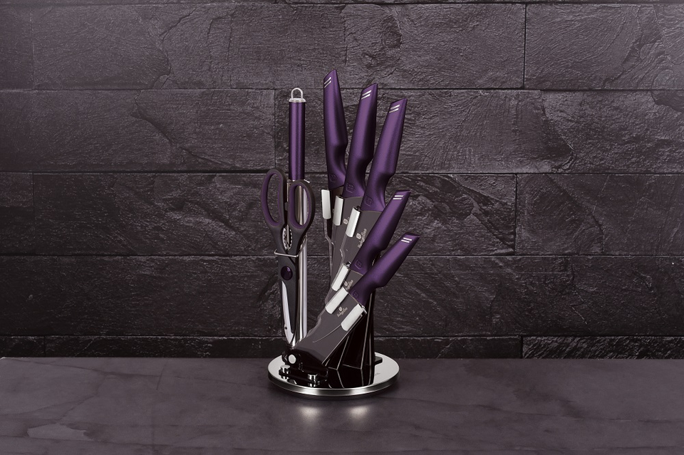8-Piece Knife Set Berlinger Haus BH-2587 Purple Collection