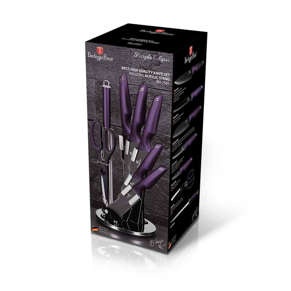 8-Piece Knife Set Berlinger Haus BH-2587 Purple Collection