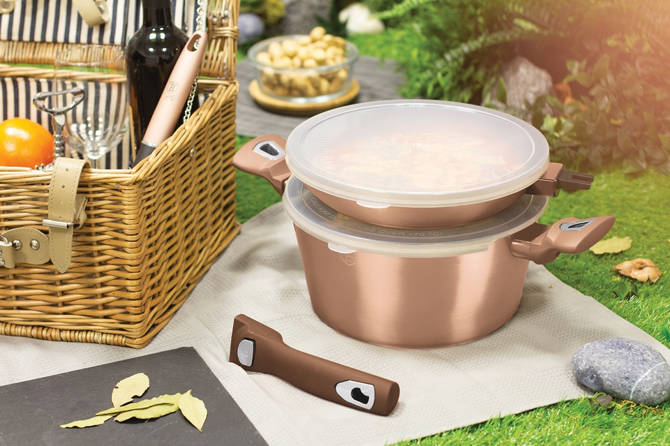 6-Non-Stick Cooking Utensils Berlinger Haus BH7051Rose Gold