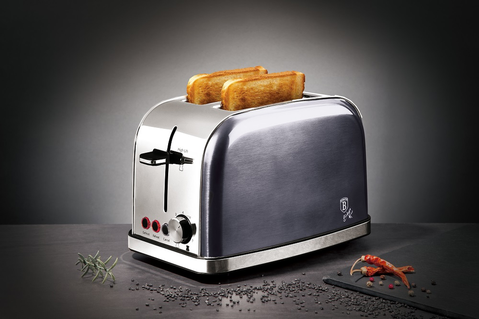 2-Slice Toaster Berlinger Haus BH-9394   Carbon Pro