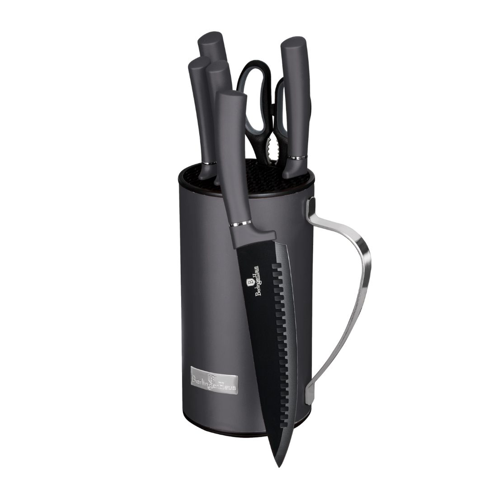 Kitchen Knife Set Berlinger Haus BH-2600 Carbon Collection