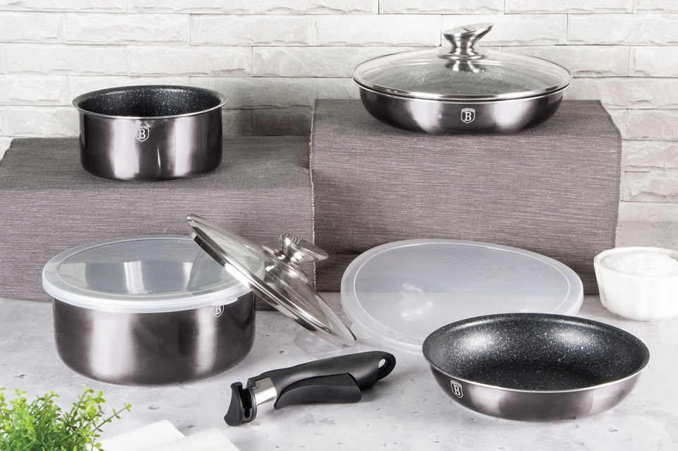 9-Piece Cookware Set Berlinger Haus BH 6918