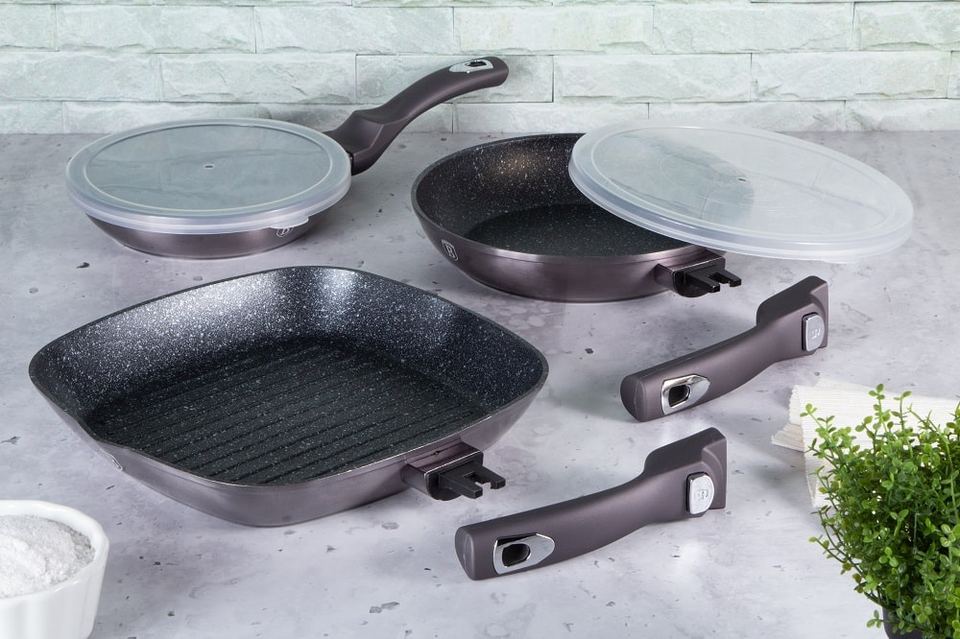 3-Piece Kitchen Pan Ensemble Berlinger Haus BH/7048