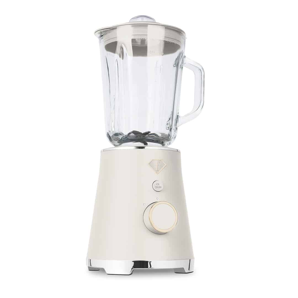 Table Blender with 1.5L Glass Jar – Cream–Gold | Fashion by Berlinger Haus | FTV0142