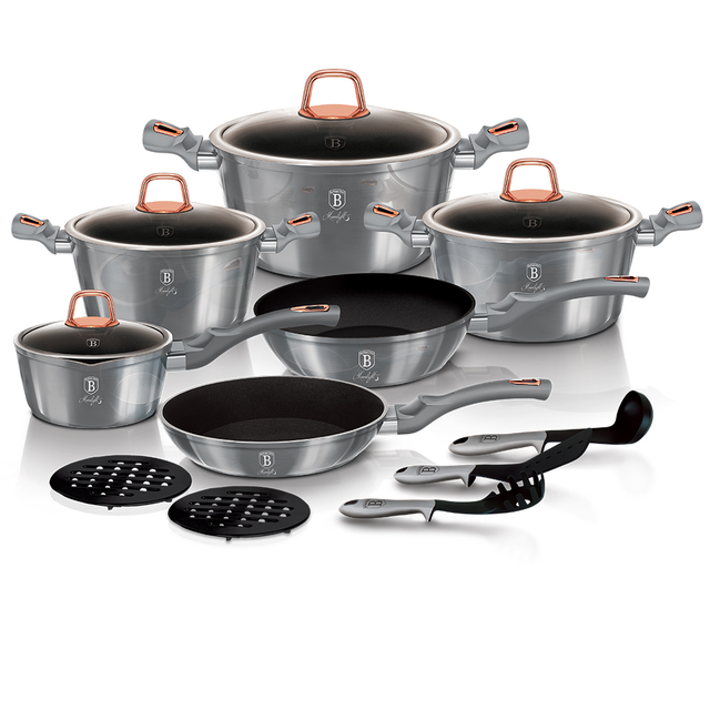 15-Piece Cookware Set Berlinger Haus BH/6022 Moonlight Collection