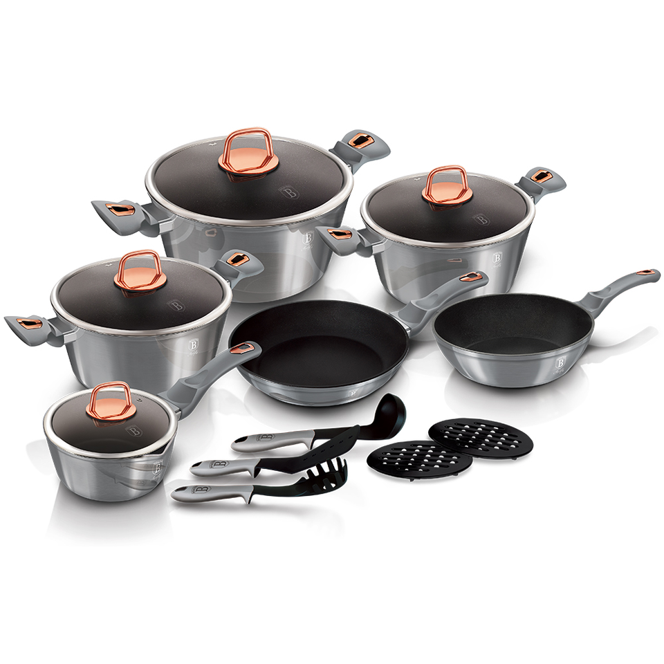 15-Piece Cookware Set Berlinger Haus BH/6022 Moonlight Collection