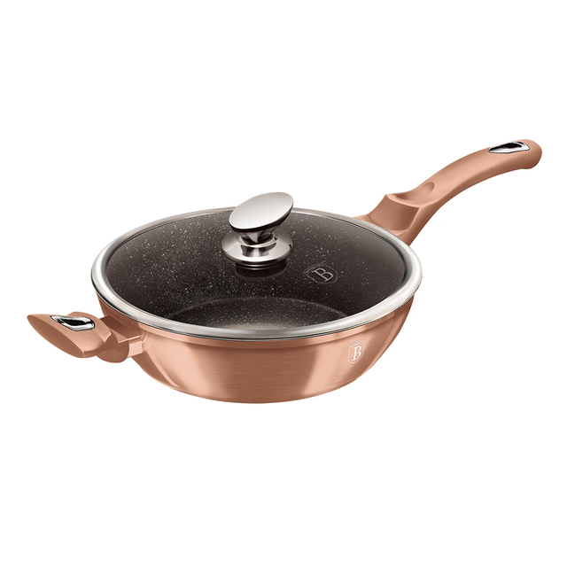 Deep Frypan 28 cm Berlinger Haus BH/1518 Rose Gold
