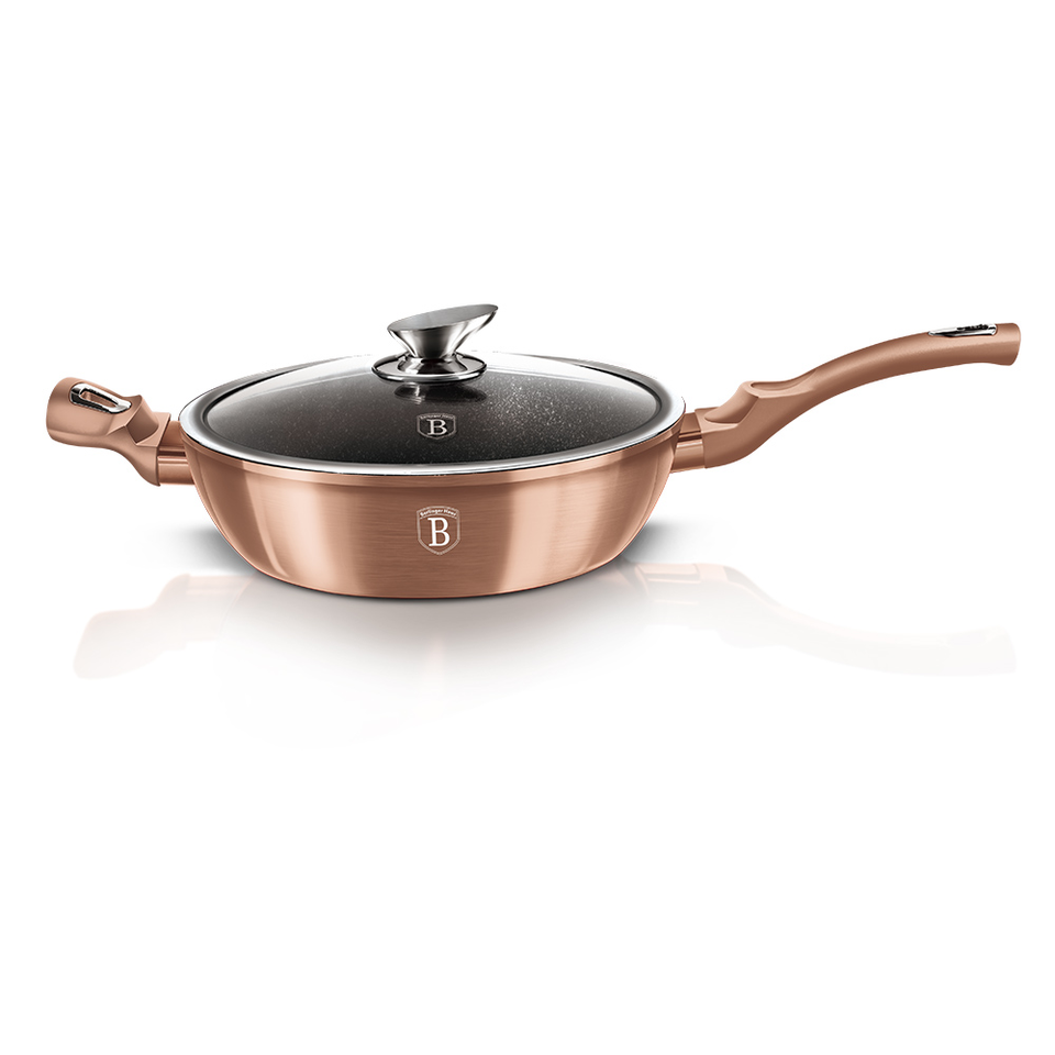 Deep Frypan 28 cm Berlinger Haus BH/1518 Rose Gold