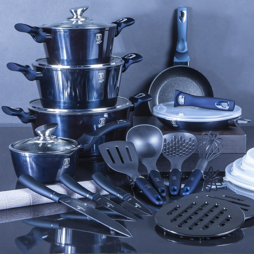 22-Piece Cookware Set Berlinger Haus BH-7183 Aquamarine