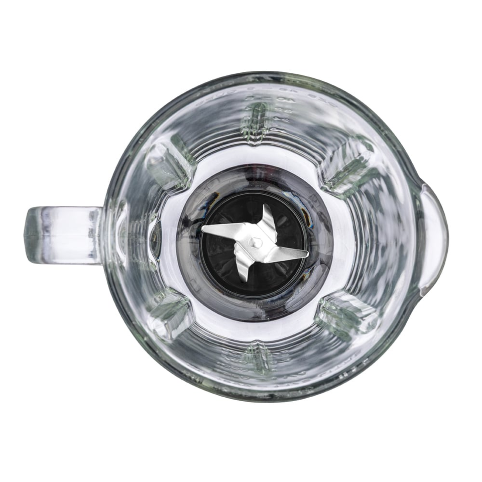 Table Blender with 1.5L Glass Jar – Black–Rose Gold | Fashion by Berlinger Haus | FTV0141