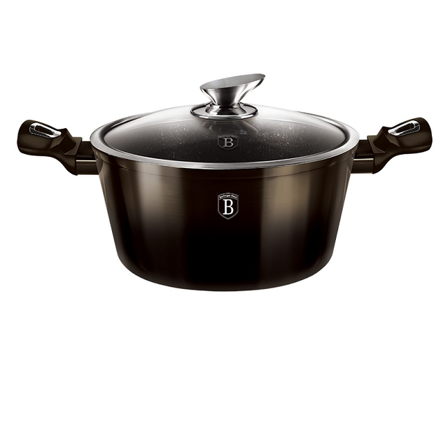 Mid-sized Casserole Dish  24 cm Berlinger Haus BH6605  Black 