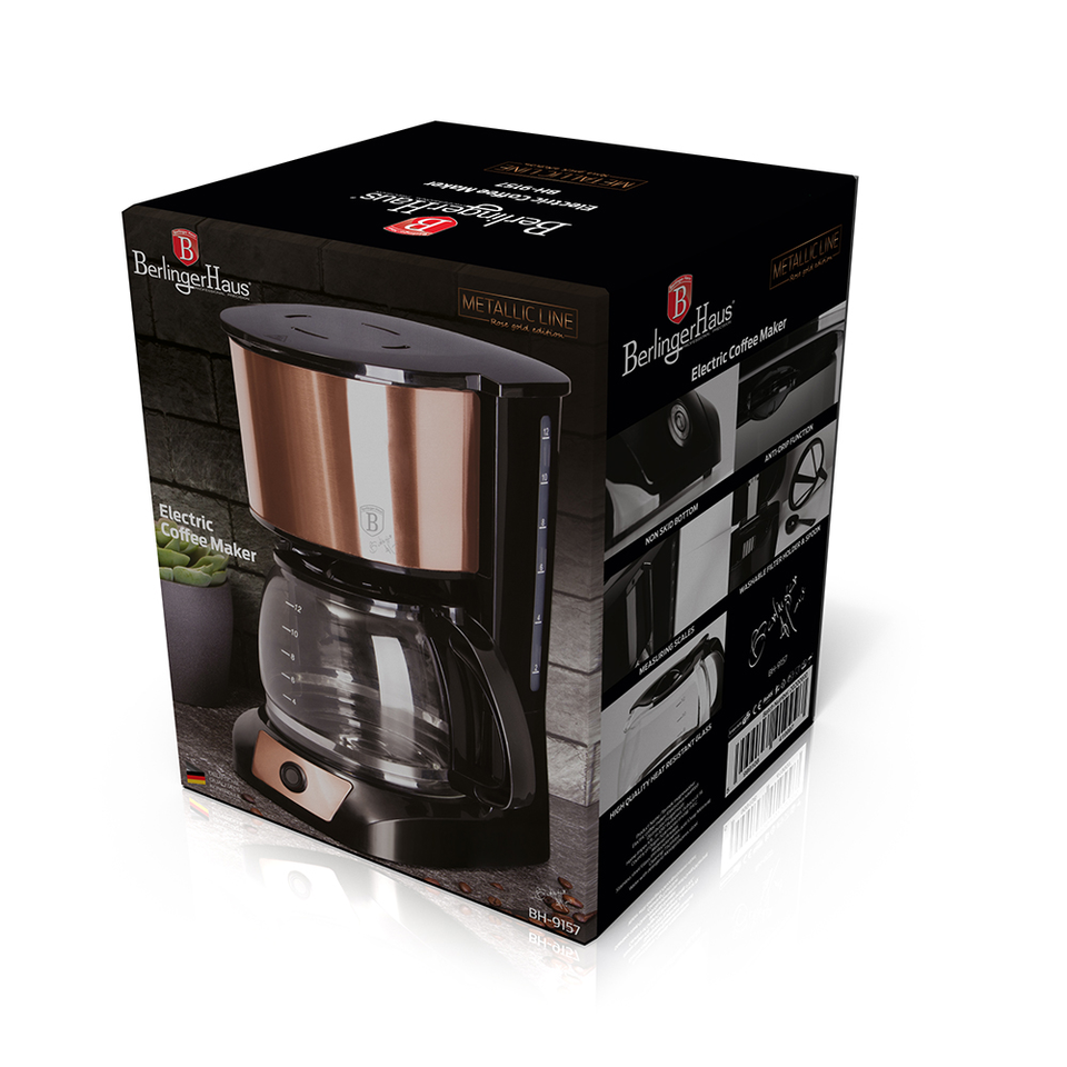 Filter Coffee Machine Berlinger Haus BH-9157 Rose Gold Collection