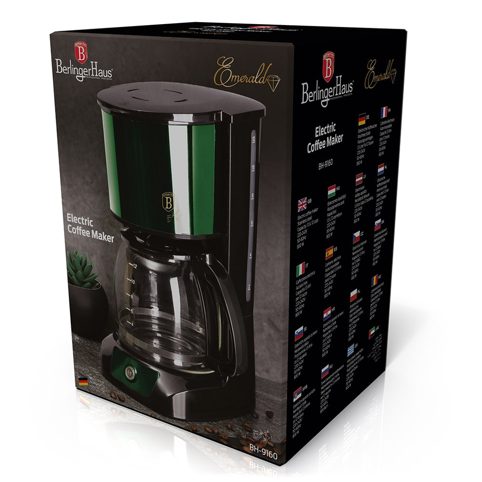 Filter Coffee Machine Berlinger Haus BH-9160 Emerald