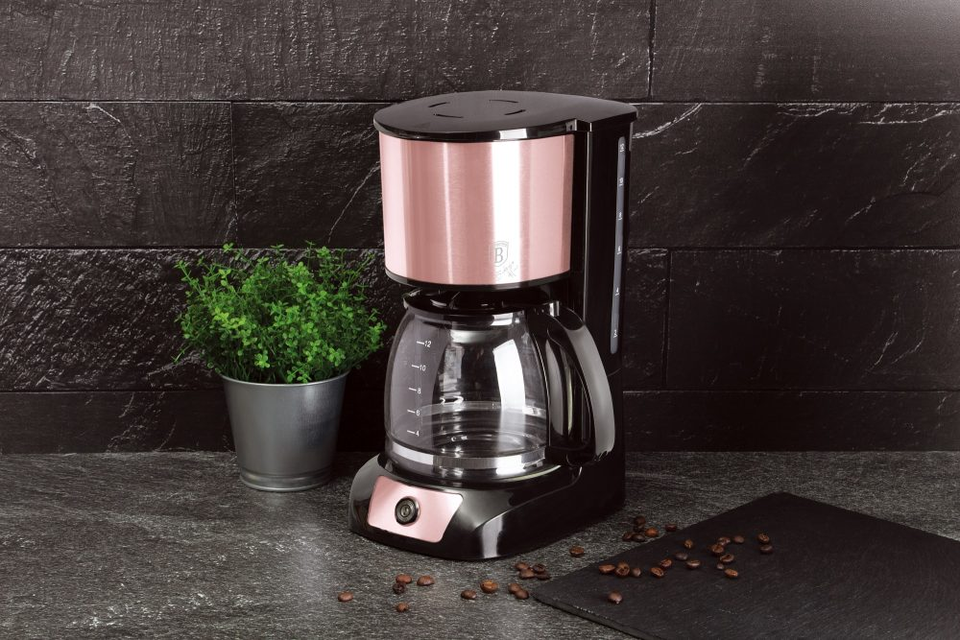 Electric Filter Coffee Machine Berlinger Haus BH-9159 I-Rose Collection