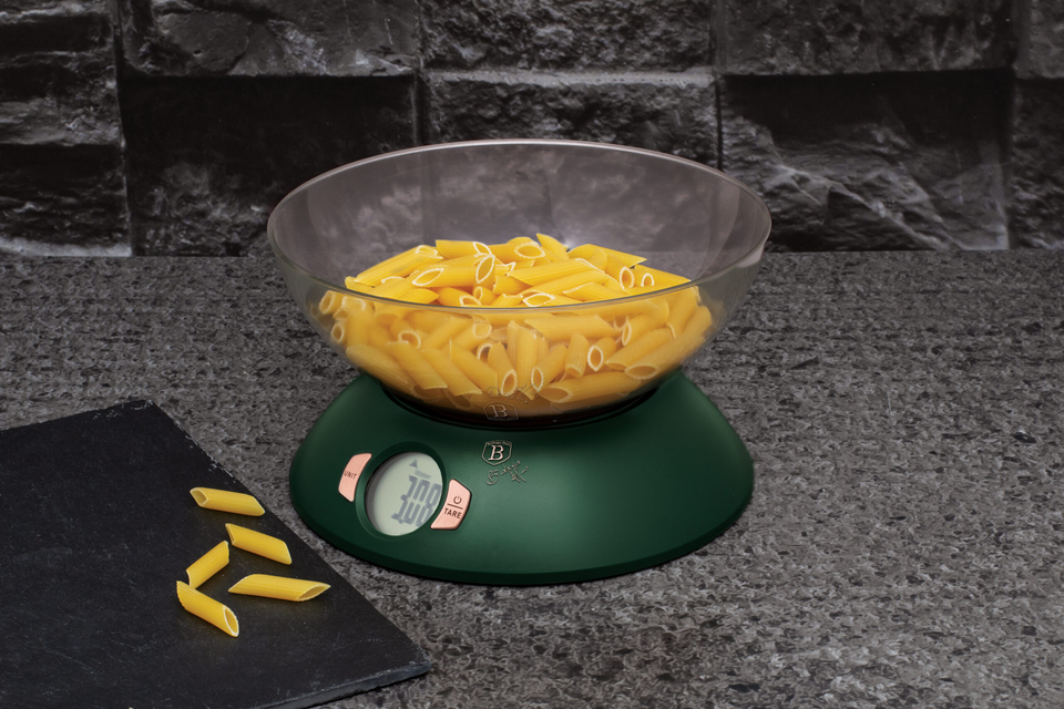 Kitchen Scale with Bowl Berlinger Haus BH-9292 Emerald Collection