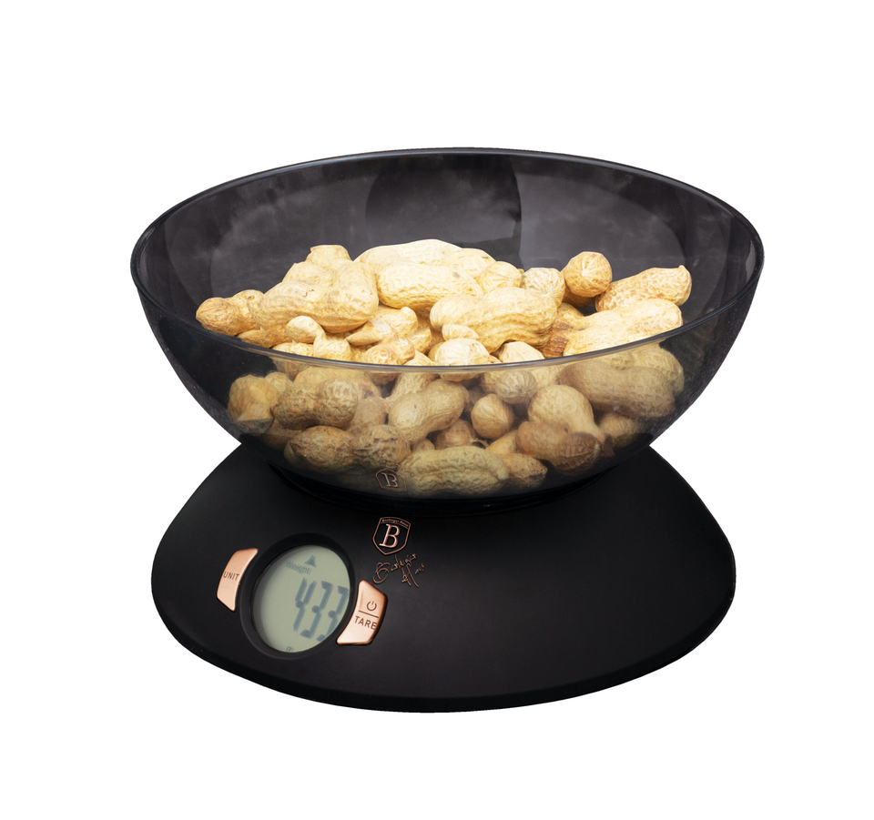 Kitchen Scale with Bowl Berlinger Haus BH-9276 Black Rose Collection