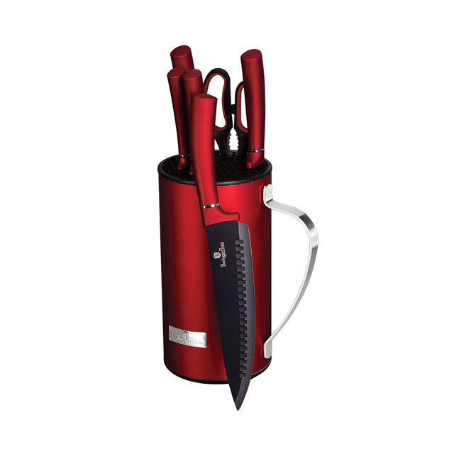 Kitchen Knife Set Berlinger Haus BH-2582 Burgundy Collection