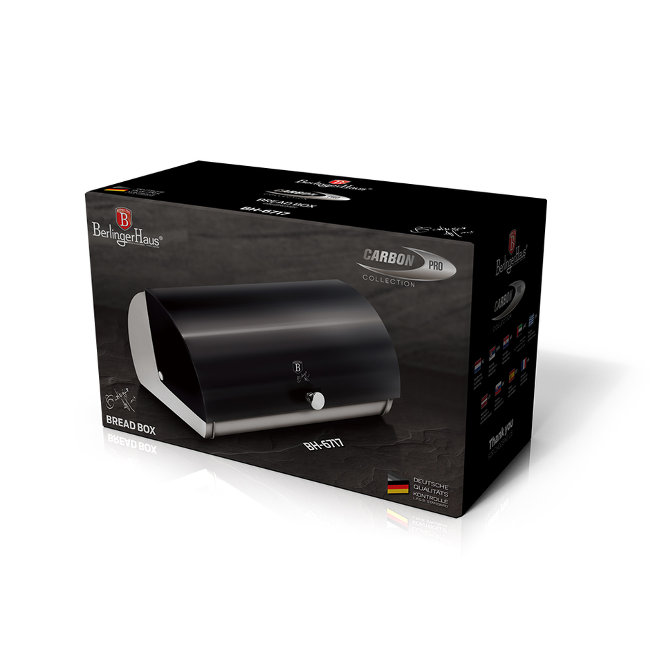 Bread Bin Berlinger Haus BH-6717 Carbon Pro Collection