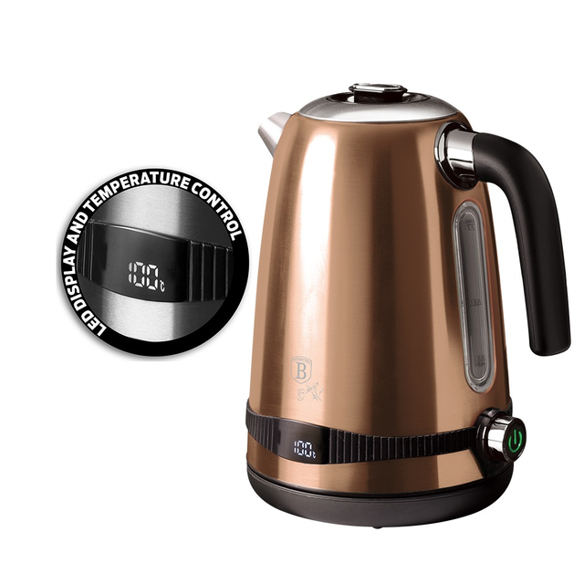 Digital Kettle Berlinger Haus BH-9326 Rose Gold Collection
