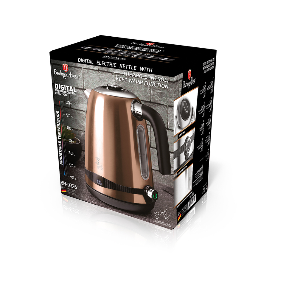 Digital Kettle Berlinger Haus BH-9326 Rose Gold Collection